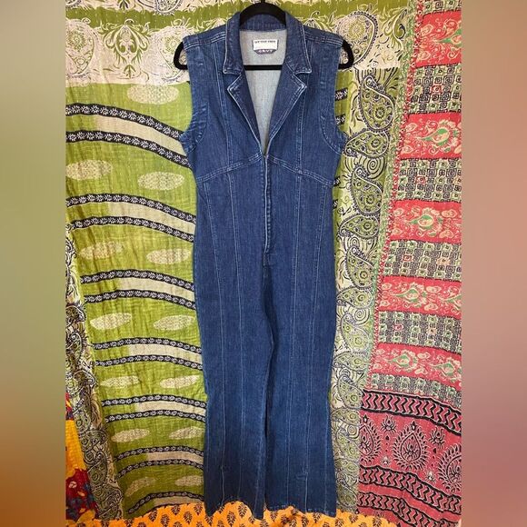 NWOT Free People Siren CRVY Ring The Alarm One-Piece Jumpsuit Size Small - Picture 2 of 16